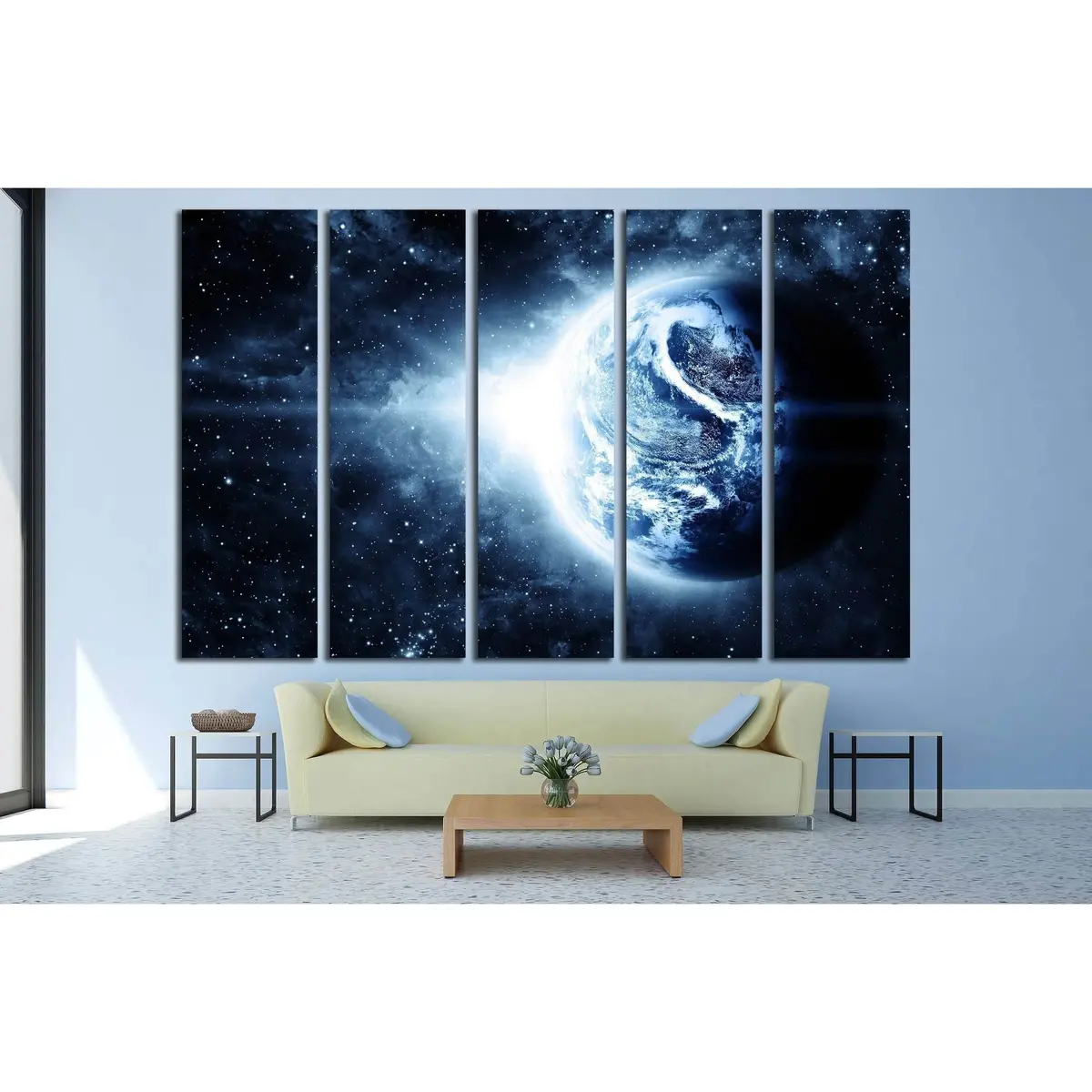 Stunning Planet Art Print – Space-Themed Canvas Wall Decor - Image 3