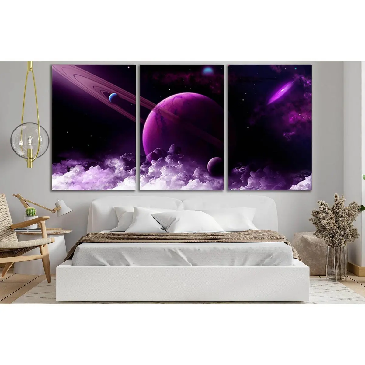 Planets Cloud Space №Sl962 Ready To Hang Canvas Print 5