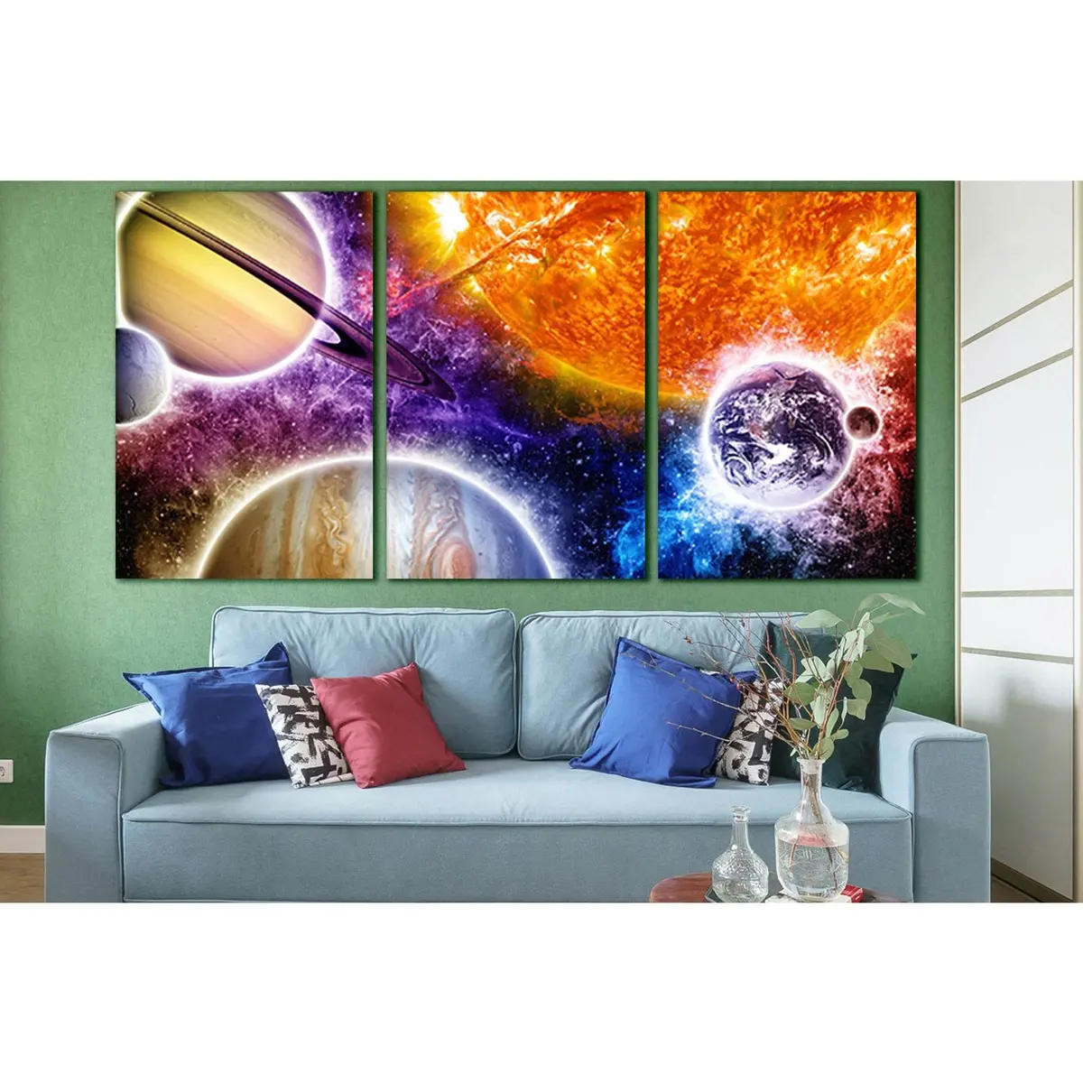 Planets Of The Solar System №Sl978 Ready To Hang Canvas Print 5