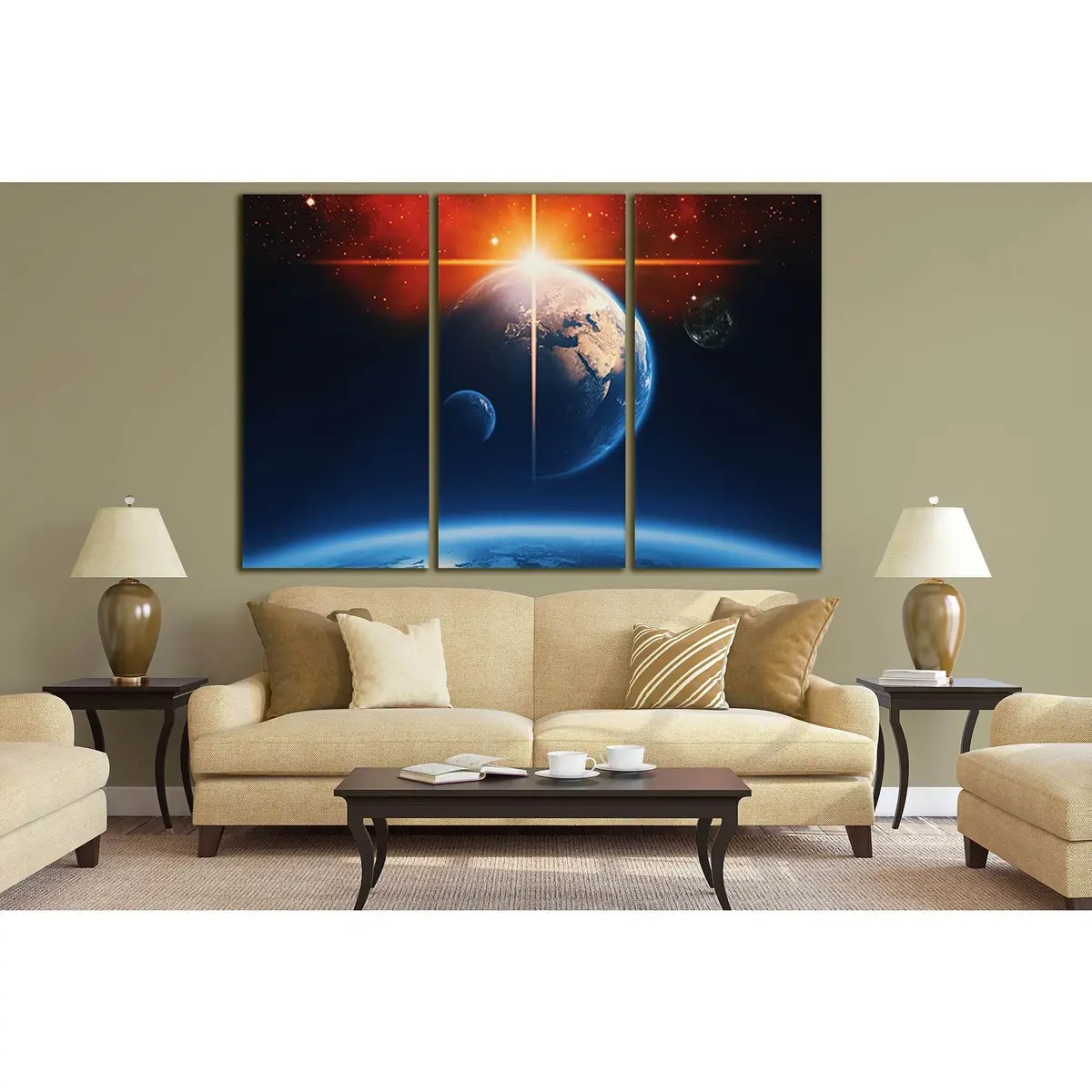 Planets Outer Space №Sl417 Ready To Hang Canvas Print 5
