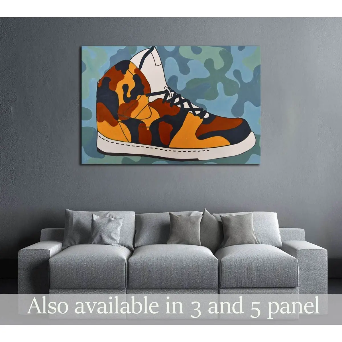 Pop Art №3305 Ready To Hang Canvas Print 1
