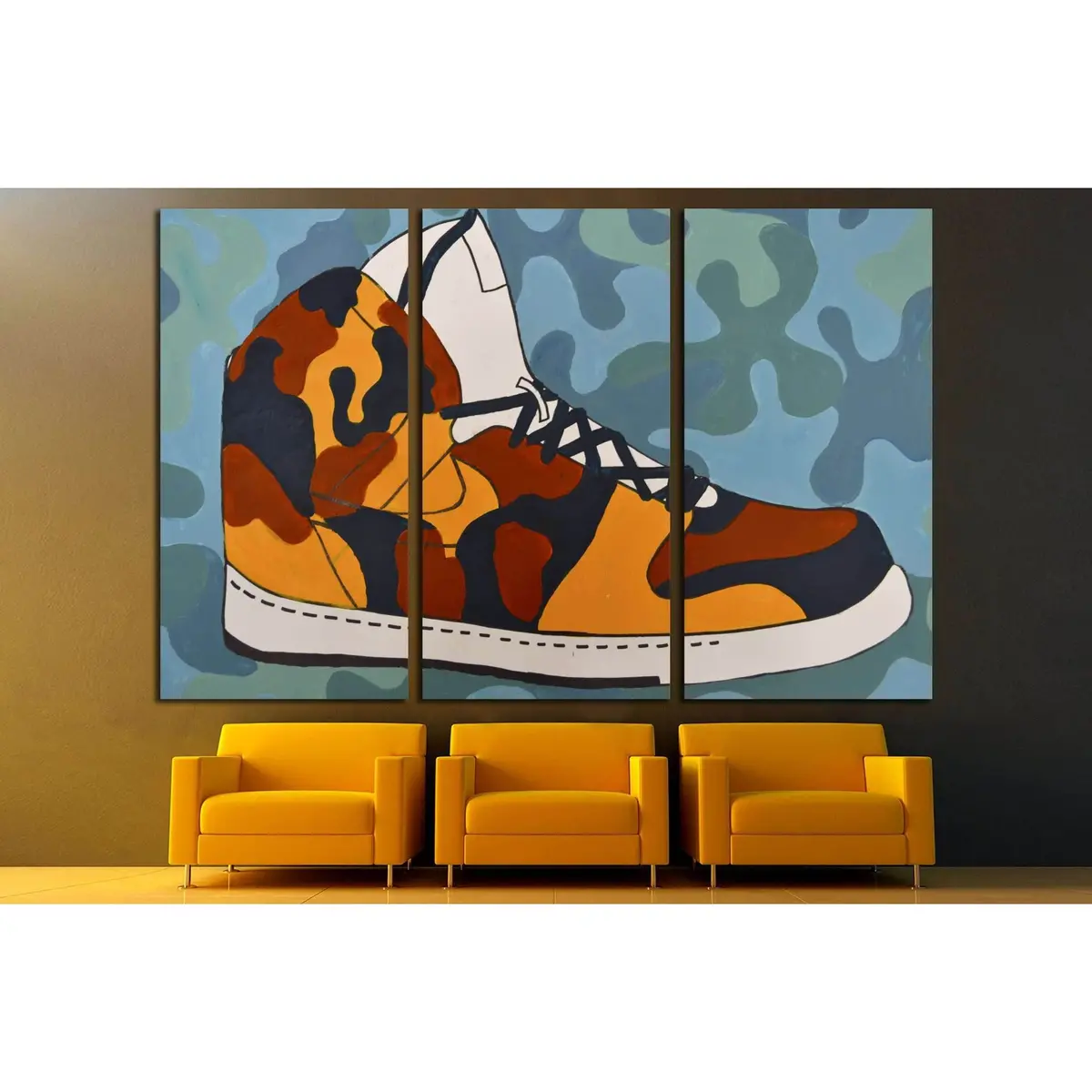 Pop Art №3305 Ready To Hang Canvas Print 5