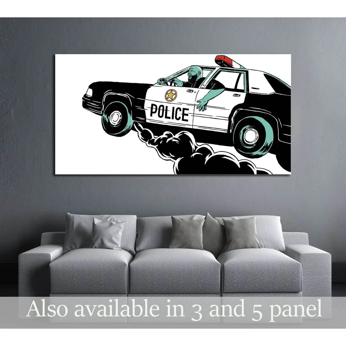 Pop Art №3315 Ready To Hang Canvas Print 1