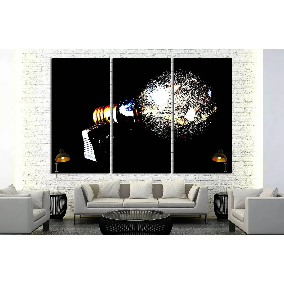 Pop Art Magnesium №3307 Ready To Hang Canvas Print 5