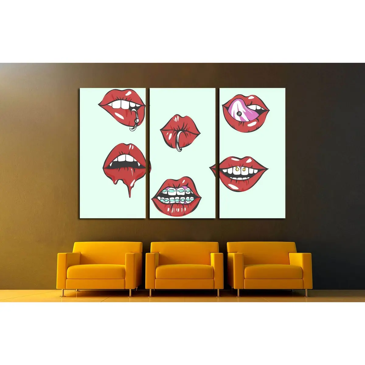 Pop Art Sexy №3316 Ready To Hang Canvas Print 5