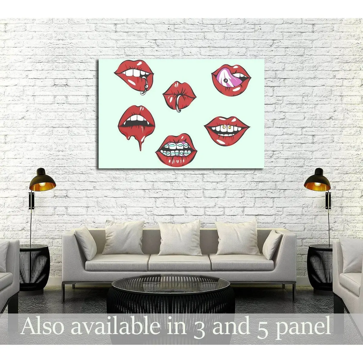 Pop Art Sexy №3316 Ready To Hang Canvas Print 1