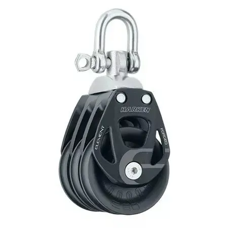 Harken 60Mm Aluminum Element Triple Block — Swivel 1