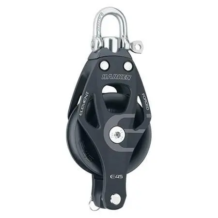 Harken 45Mm Aluminum Element Block — Swivel, Becket 6231 1
