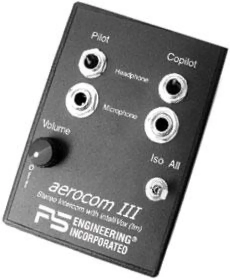Aerocom Iii 2-Place Portable Intercom 1
