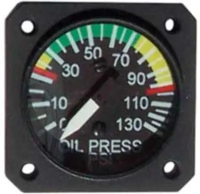 1 1/4" Oil Pressure Gauge 1