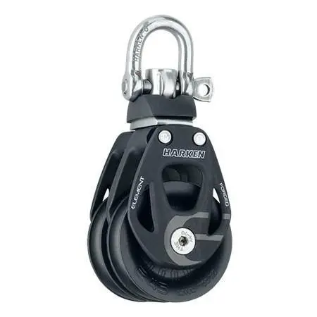Harken 45Mm Aluminum Element Double Block — Swivel 6238 1