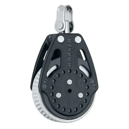 Harken 57Mm Ratchamatic® Block — Swivel, 2X Grip (Silver) 2168 1