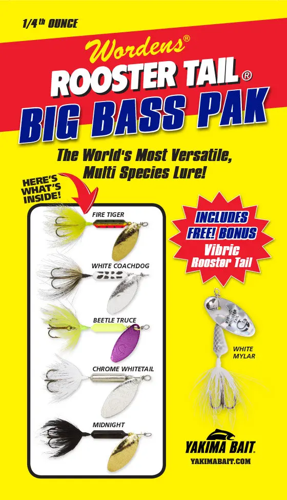 Yakima Bait Rooster Tail Box Kit 1/4 Oz 1