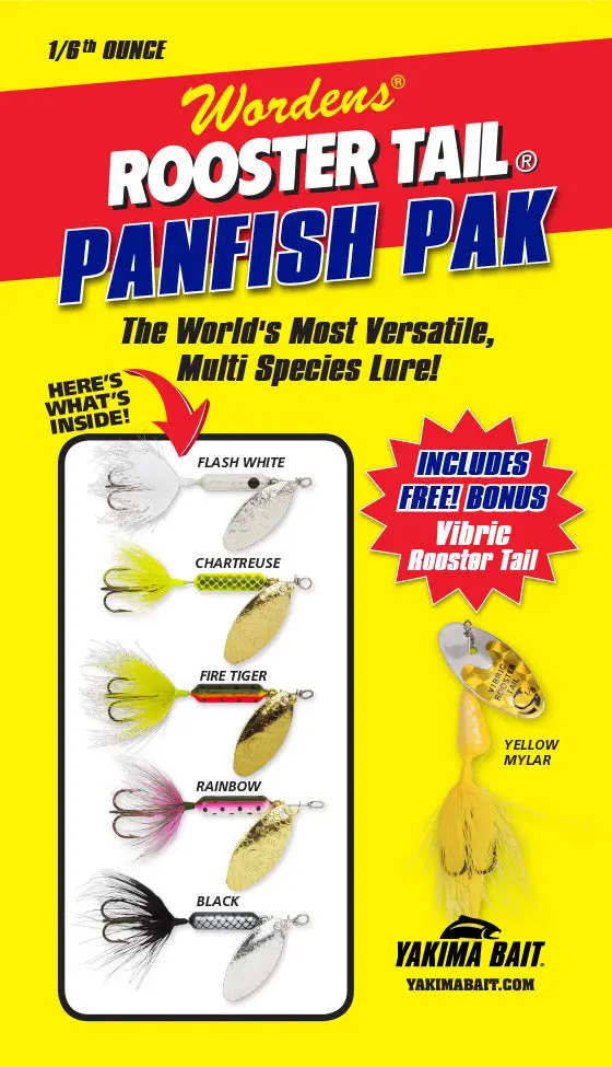Yakima Bait Rooster Tail Box Kit 1/8 Oz 1