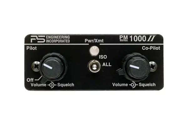 Pm1000 Ii 4-Place Panel Mount Intercom W/ Pilot Isolate & Jack Kit 1