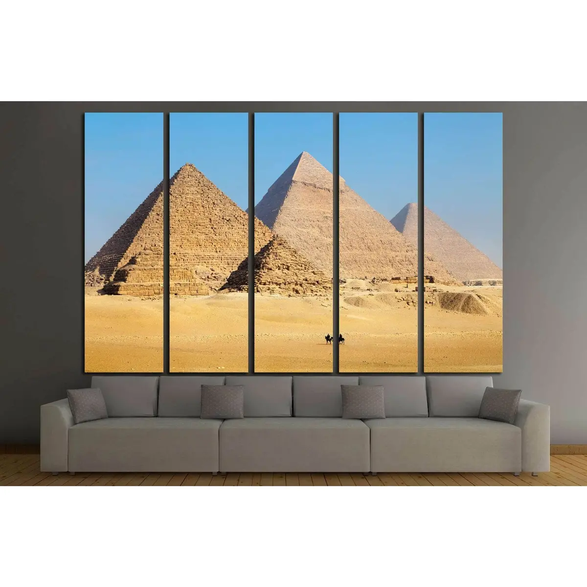 Egyptian Pyramids Canvas Wall Art №855 – Premium Ready-to-Hang Print - Image 3