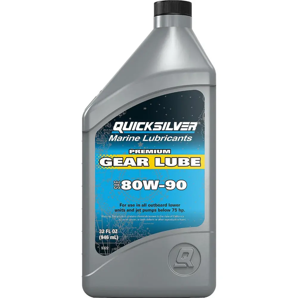 Quicksilver Marine Gear Lube W9 - 1 Qt. 1