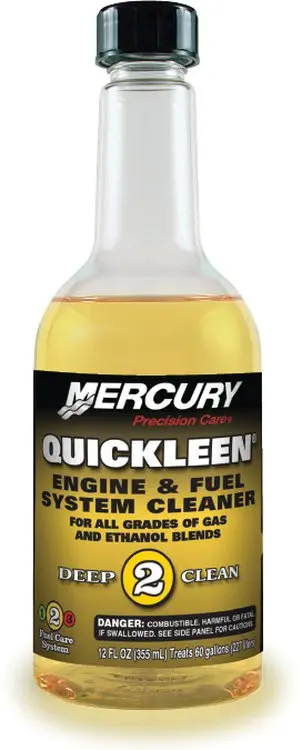 Quicksilver Quickleen Engine & Fuel Care System Cleaner 355Ml 1