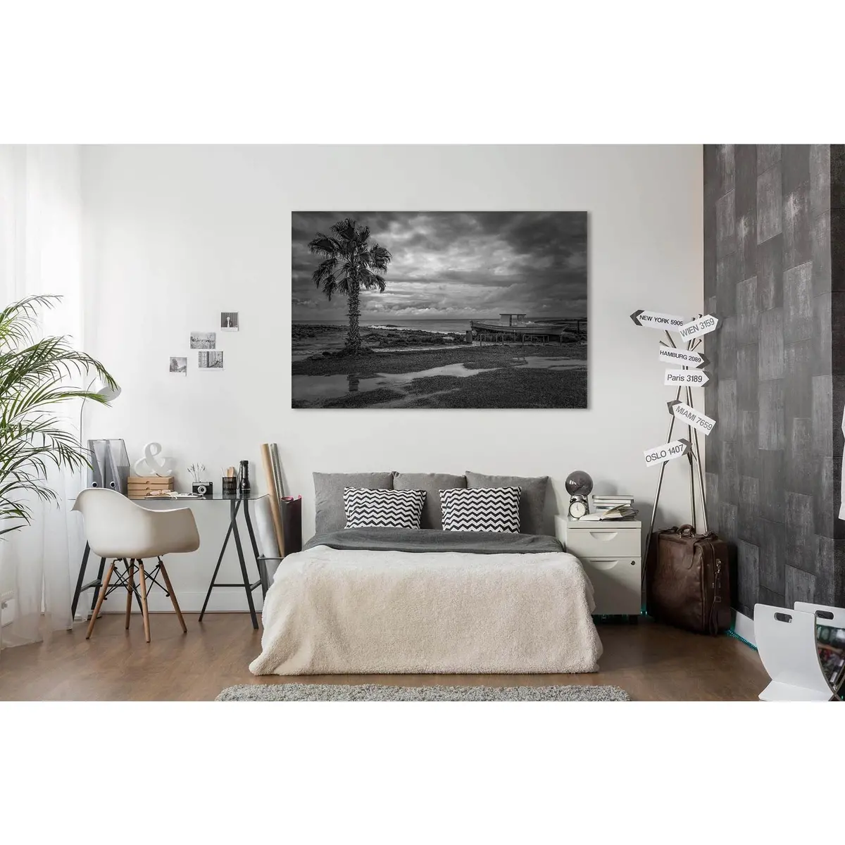 Rainy Day №D2840 Ready To Hang Canvas Print 1
