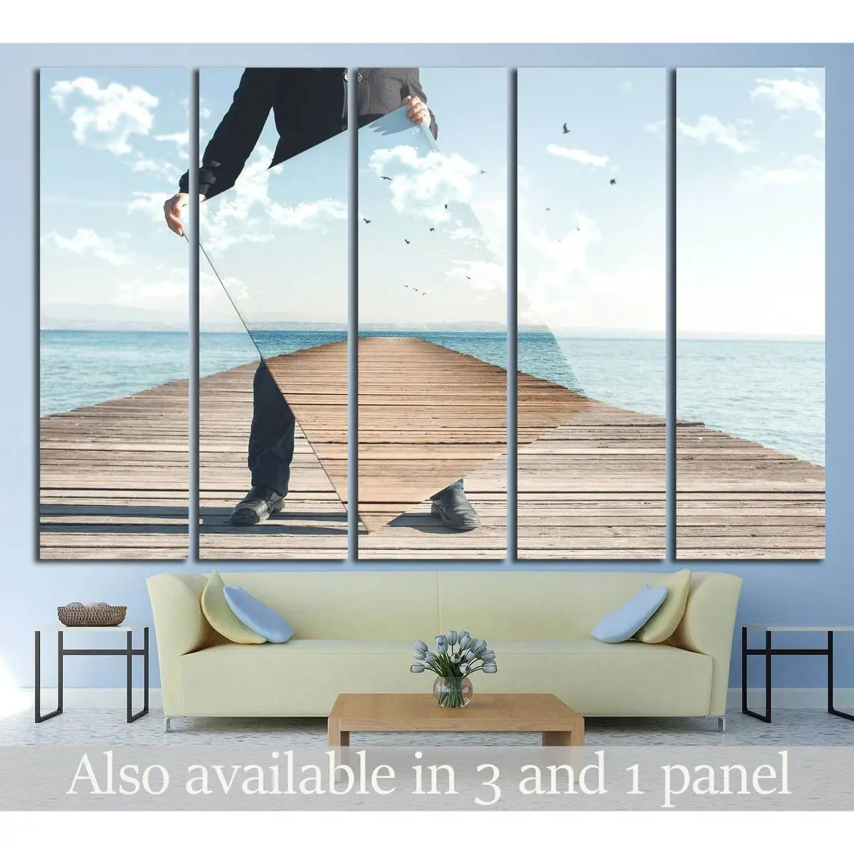 Realistic Painter №1085 Ready To Hang Canvas Print 1