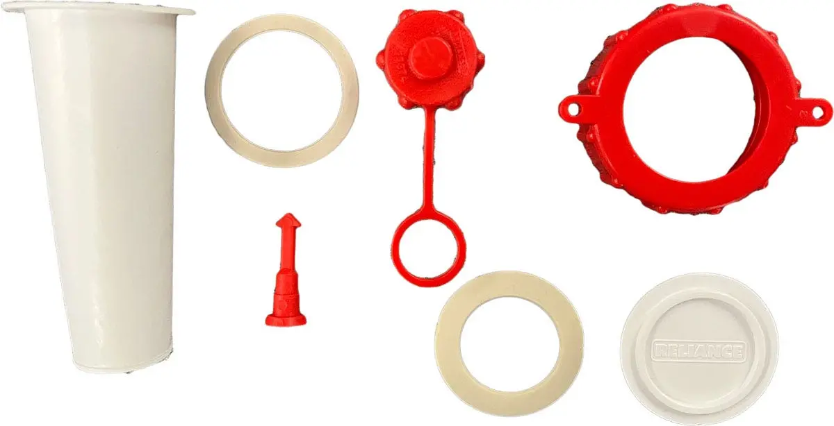 Reliance Replacement 53Mm Spout Assembly (Red) 1