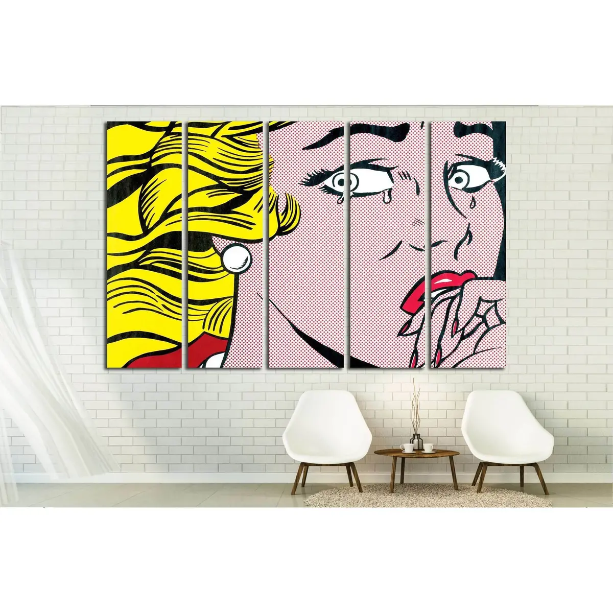 Vintage Pop Art Canvas Wall Decor - Image 3