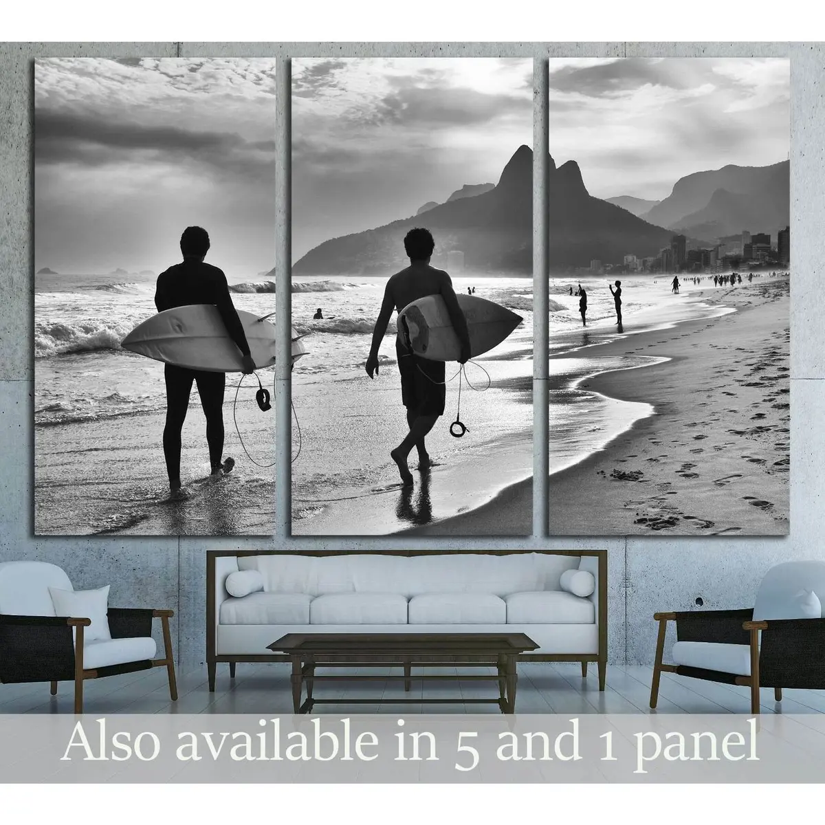 Rio De Janeiro, Brazil №3247 Ready To Hang Canvas Print 5