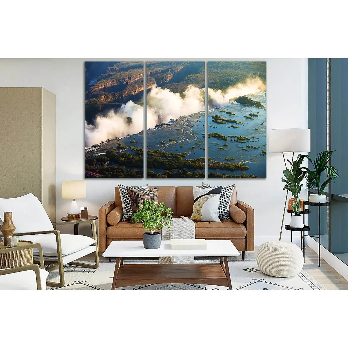 Rivers Zimbabwe Victoria Falls №Sl490 Ready To Hang Canvas Print 5