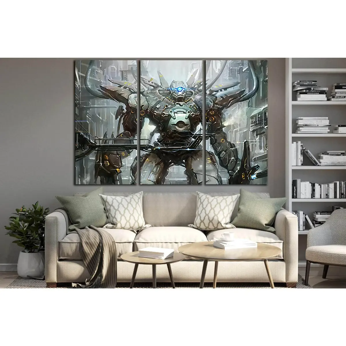 Robot At Technical Station №Sl1287 Ready To Hang Canvas Print 5