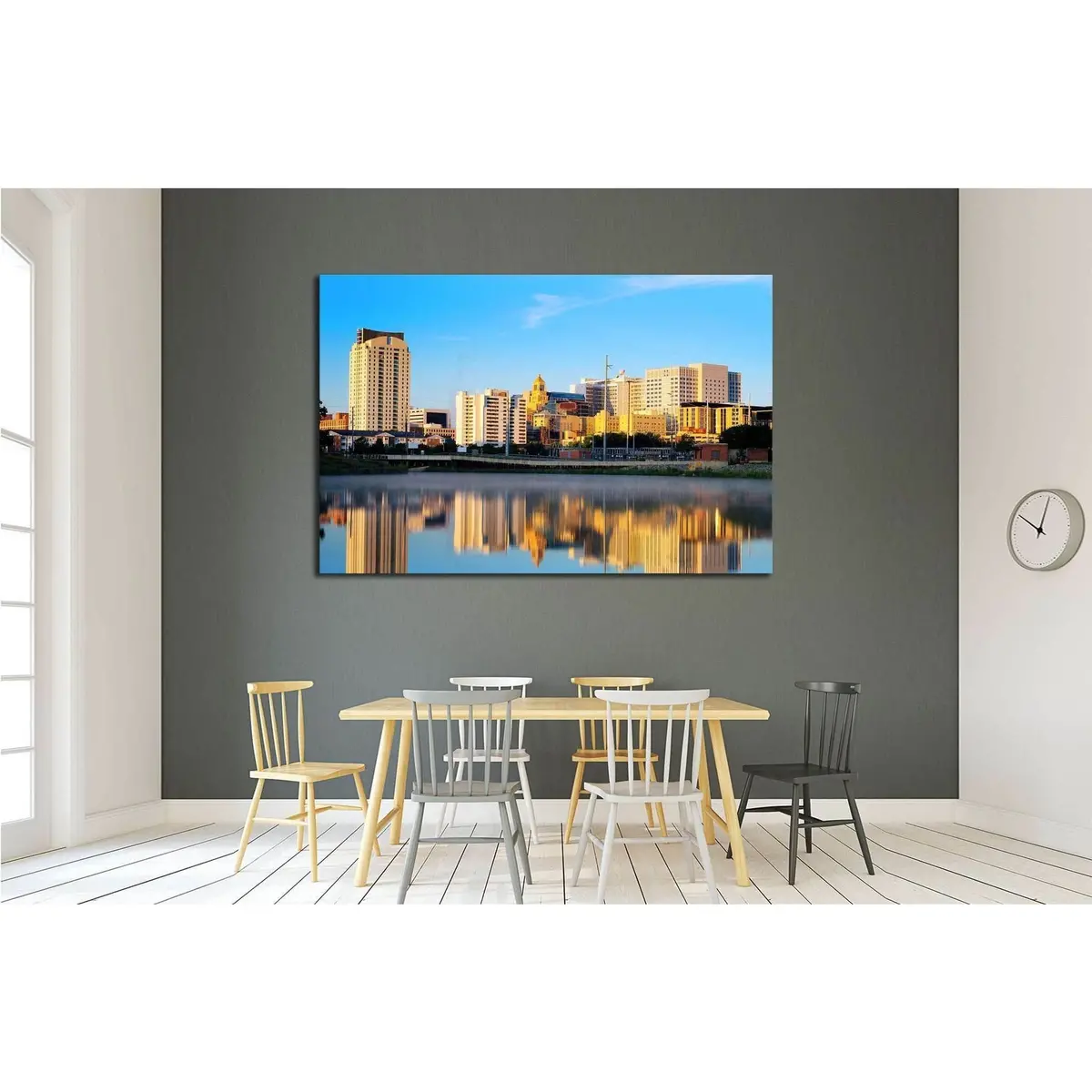 Rochester Minnesota №2017 Ready To Hang Canvas Print 3