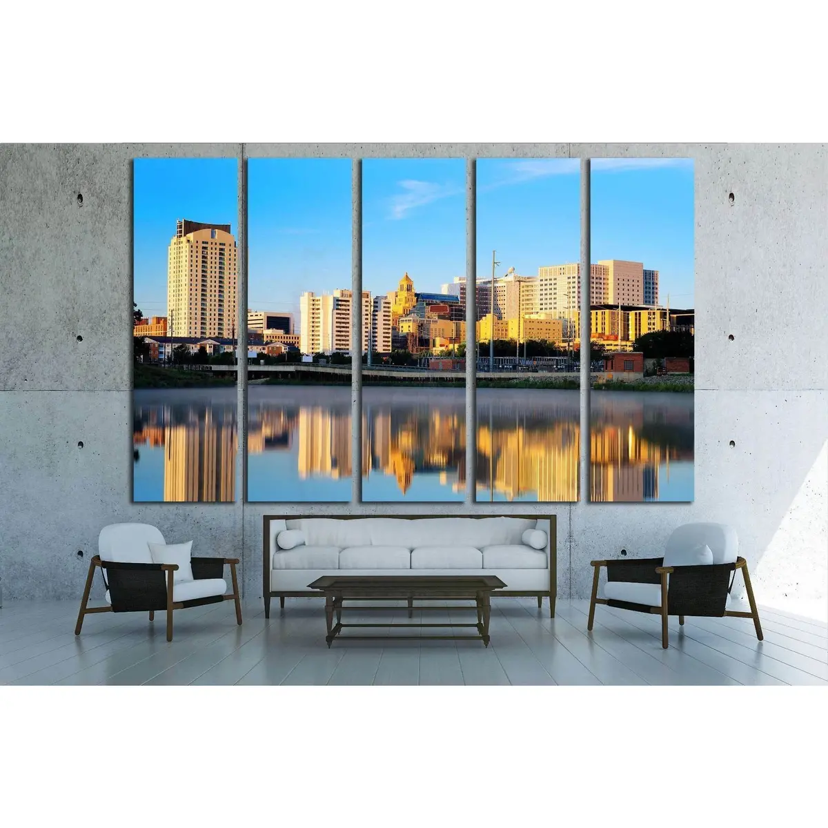Rochester, MN Art Print — 2017 Ready-to-Hang Canvas - Image 3