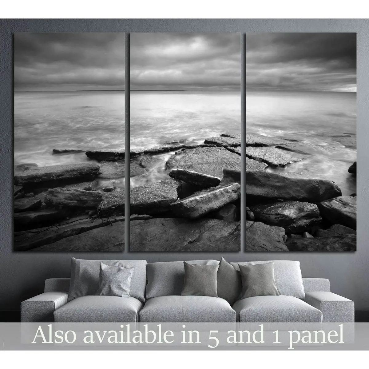 Rock Island №1392 Ready To Hang Canvas Print 1