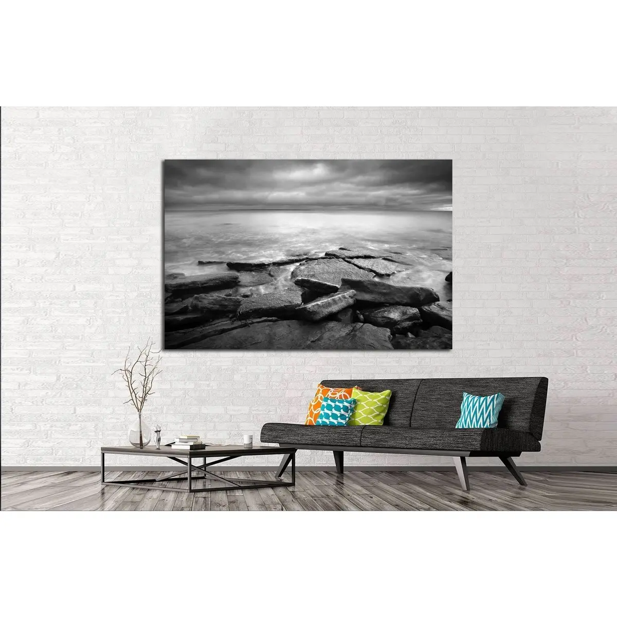 Rock Island №1392 Ready To Hang Canvas Print 3