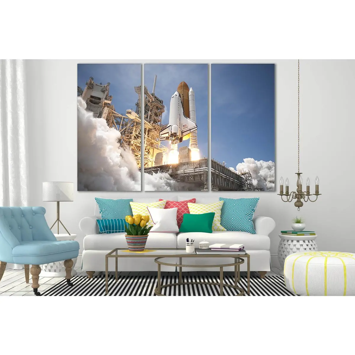 Rocket Engines Power №Sl777 Ready To Hang Canvas Print 5