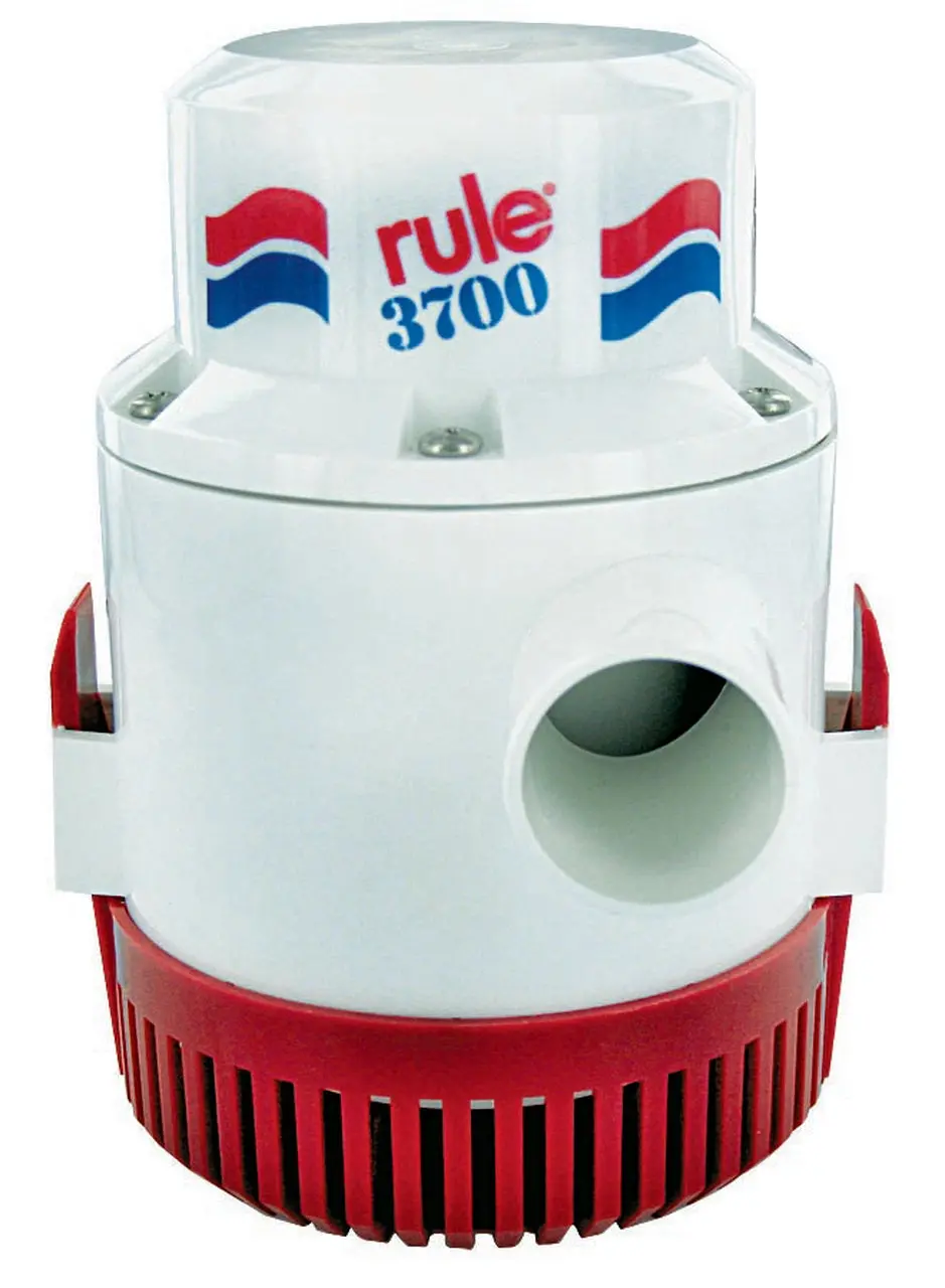 Rule 3700 Heavy Duty Bilge Pump 12V- 14A 1
