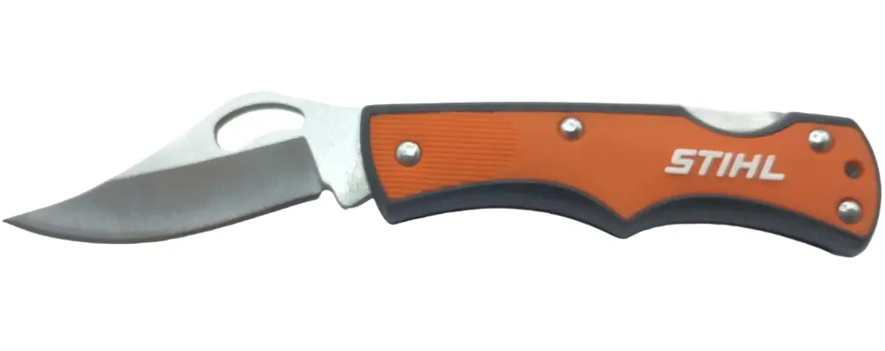 Stihl Stainless Steel Lockback Folding Knife - 2.25" 1