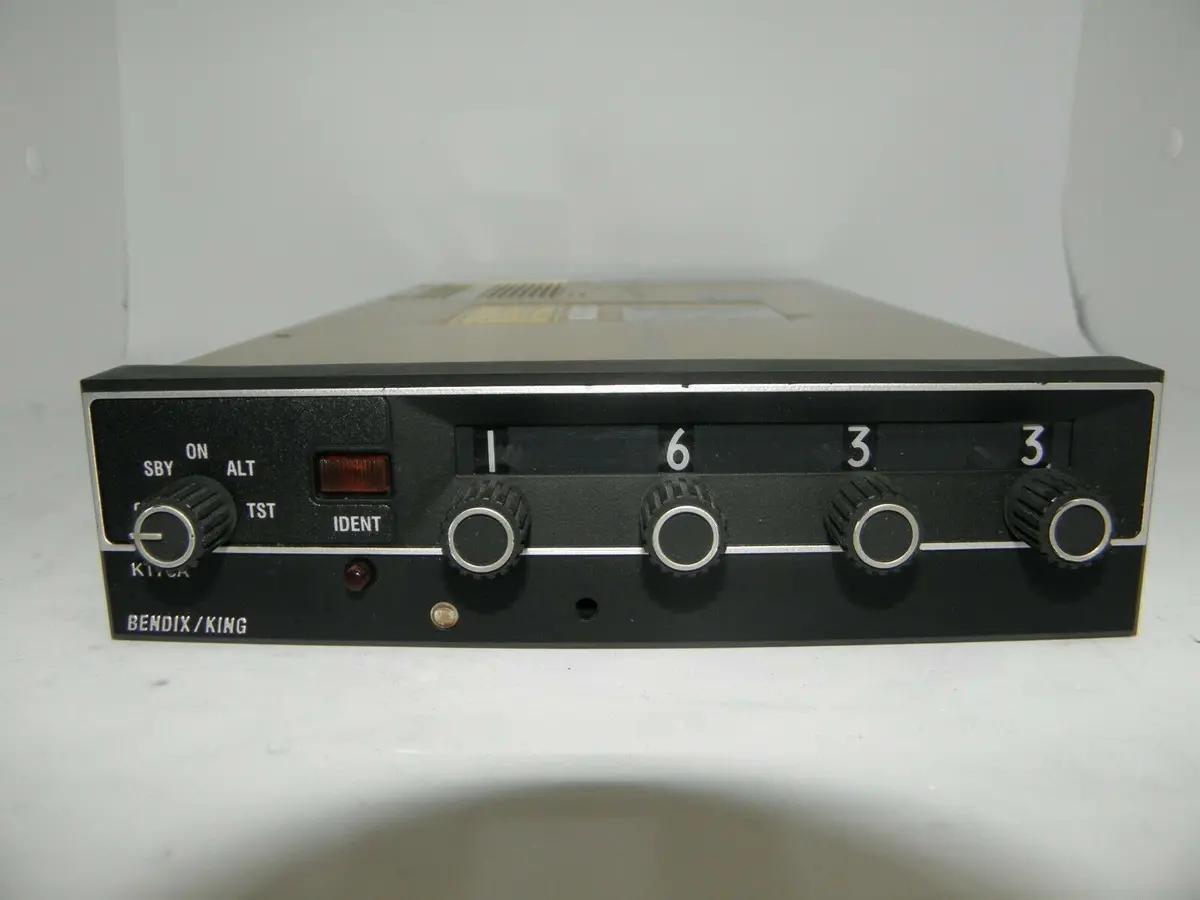 Pre-Owned Bendix/King Kt 76A Panel Mounted Transponder 1