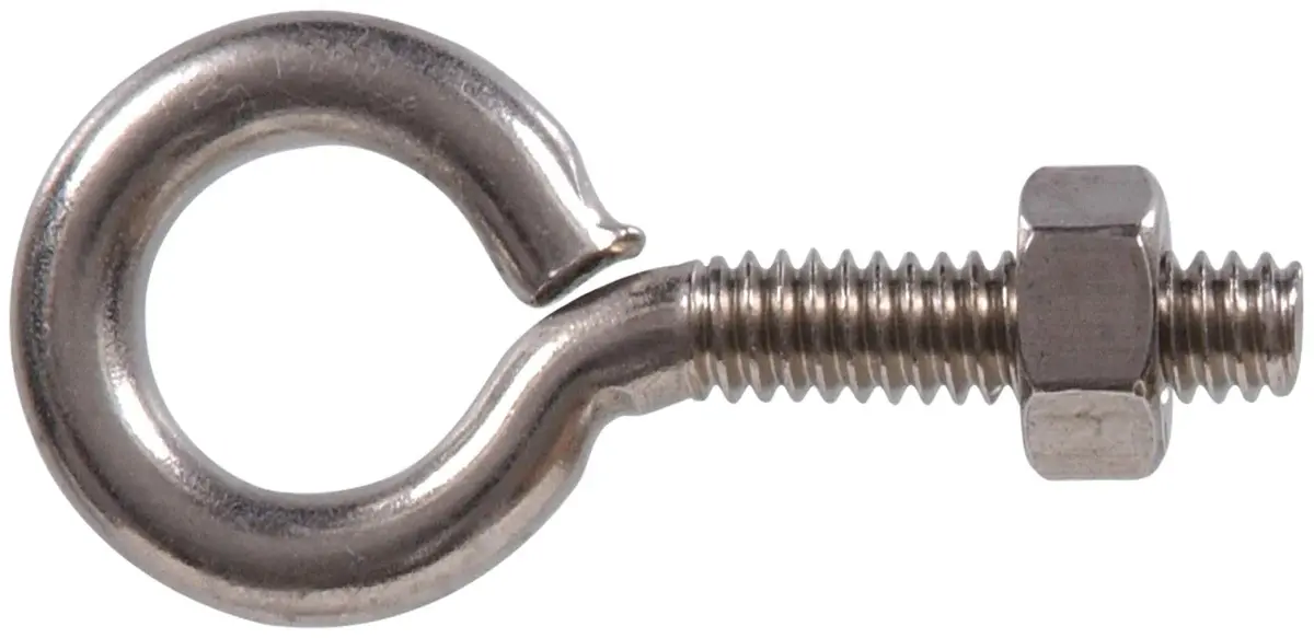 Hillman Stainless Steel Eyebolt, 1 Inch - 8 Pack 1
