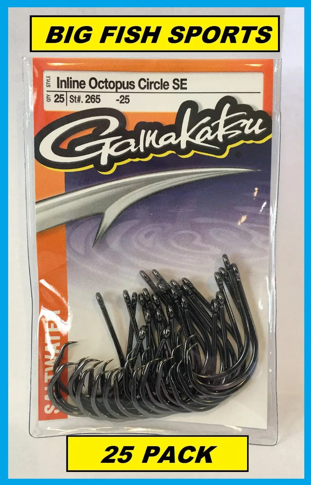 Gamakatsu Octopus Circle Se Inline Nb25p 6/0 1