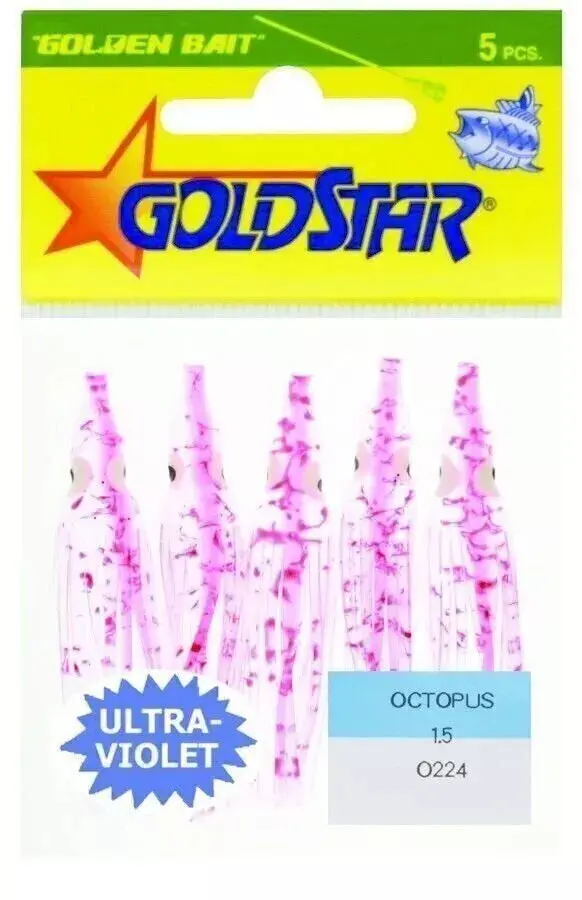 Gold Star Yamashita 1¾” Micro Squid 5Pk 1