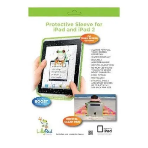 Lillypad Water & Dirt Protective Sleeve Ipad/Ipad2 & Tablets 1