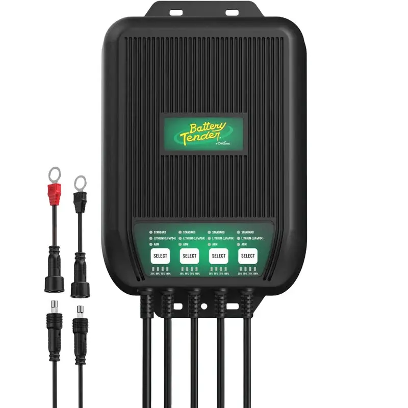 Battery Tender Wavecharge Pro 4 Bank Multibank Charger 40 Amp 1