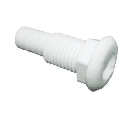 T-H Marine Straight Plastic Thru-Hull Fitting For 3/4 Inch Hose 1