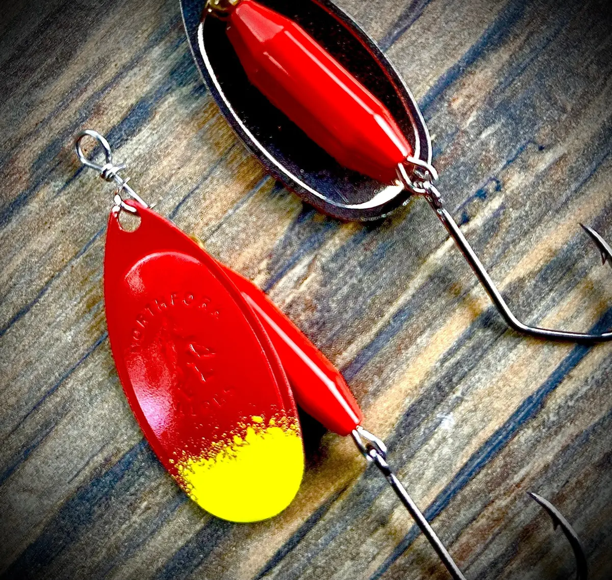 North Fork Lures Painted Blades 1