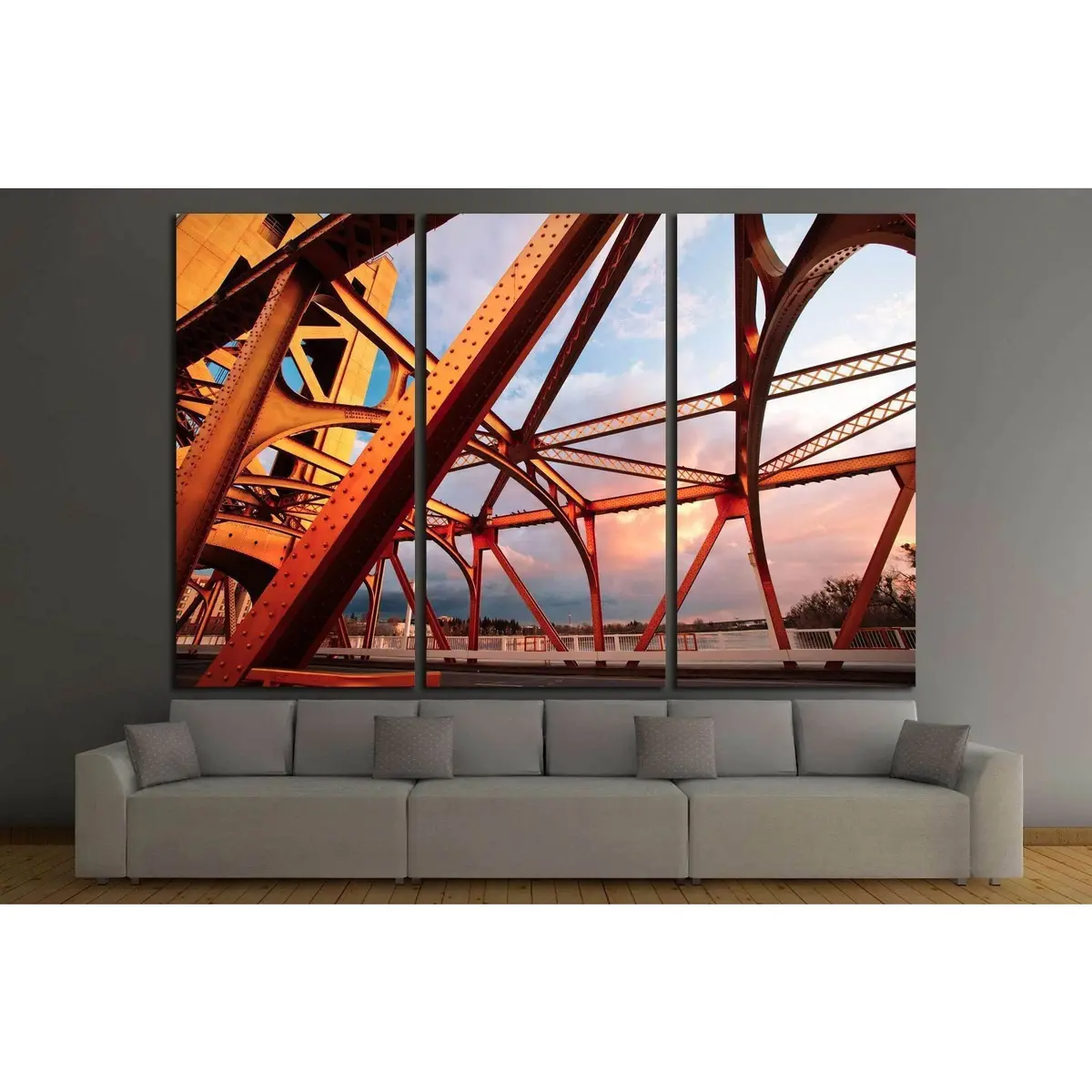 Sacramento Is The Capital City Of California №1758 Ready To Hang Canvas Print 5