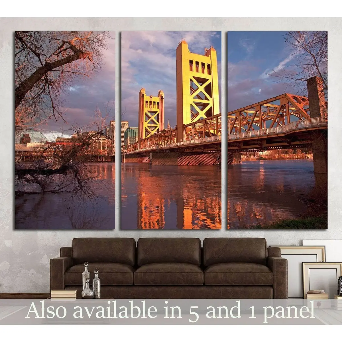 Sacramento Is The Capital City Of California №1767 Ready To Hang Canvas Print 5