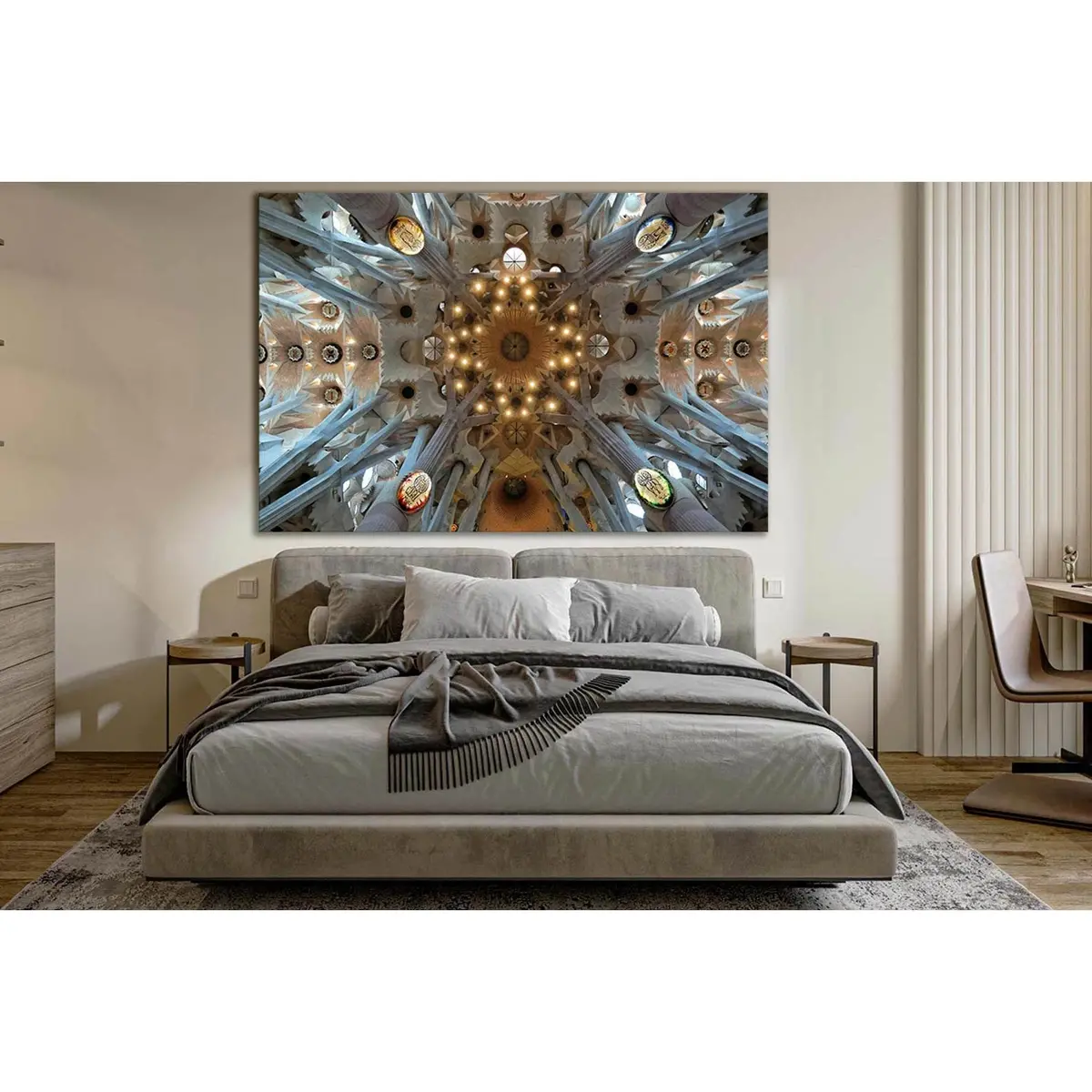 Sagrada Familia Cathedral Architecture №Sl1378 Ready To Hang Canvas Print 1