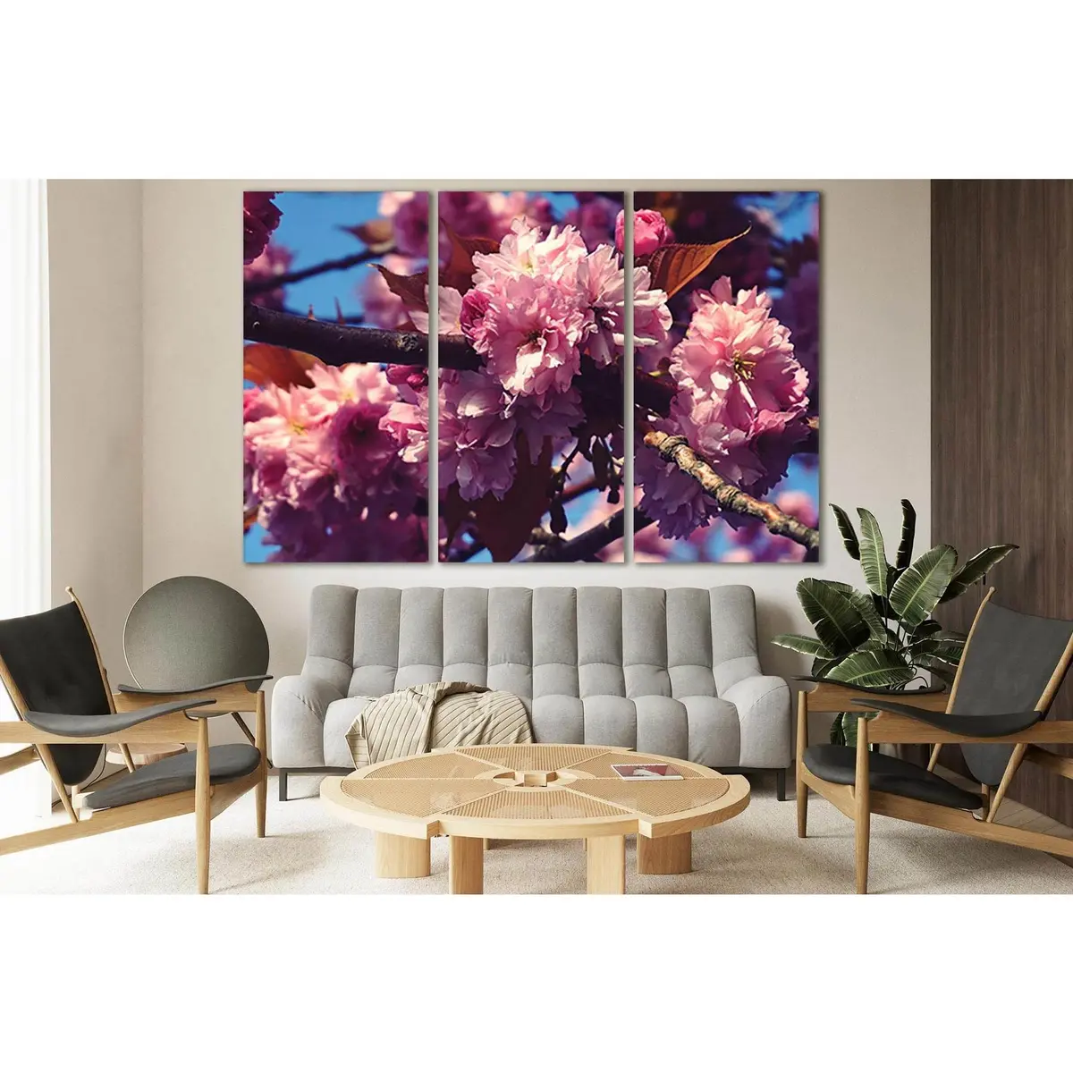 Sakura Flowers №Sl522 Ready To Hang Canvas Print 5