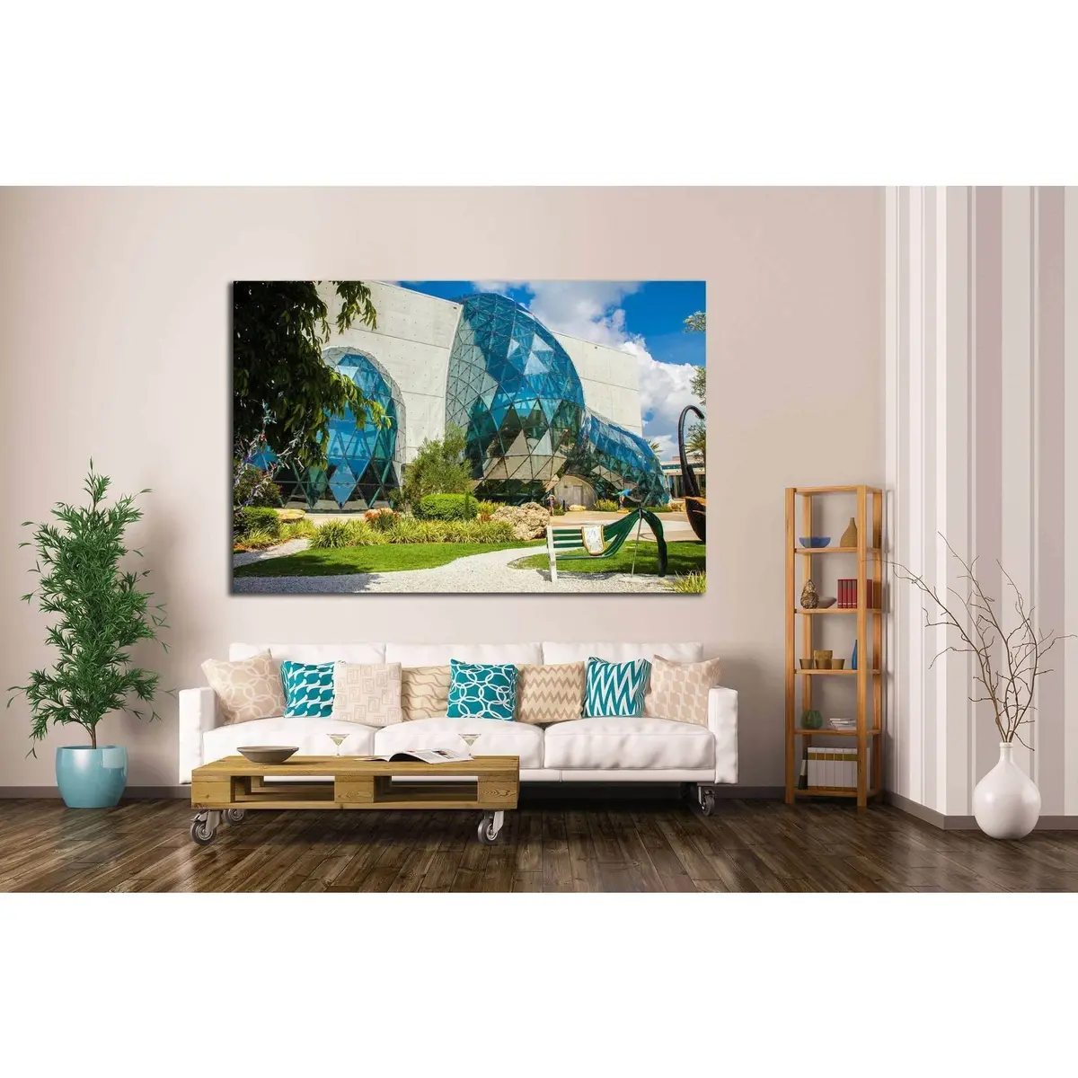 Salvador Dali Museum In St. Petersburg, Florida, Usa №1778 Ready To Hang Canvas Print 3