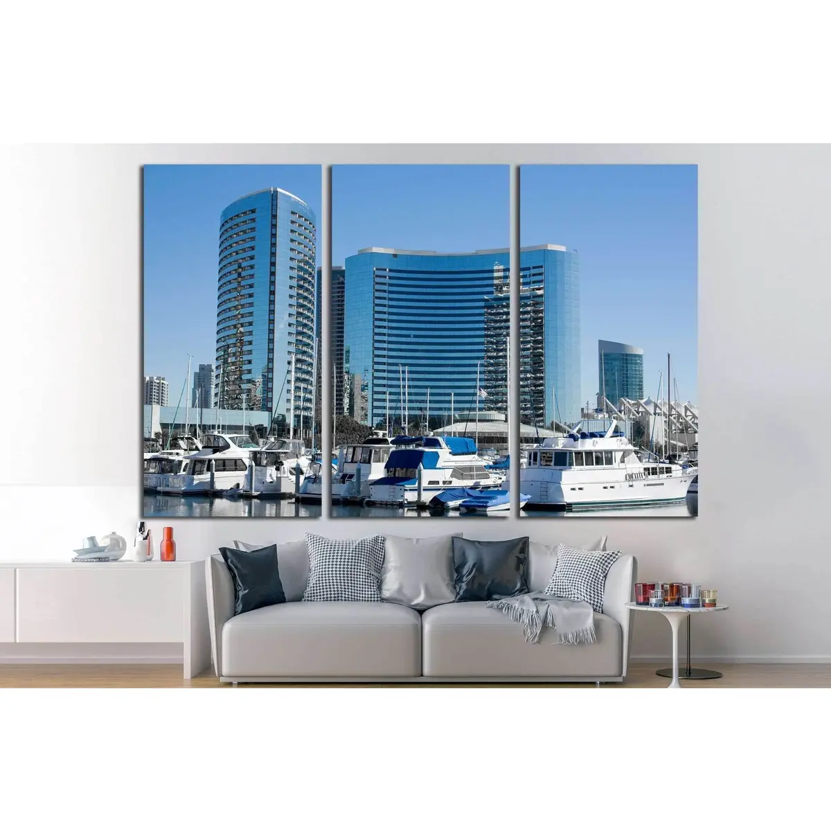 San Diego Bay №756 Ready To Hang Canvas Print 3